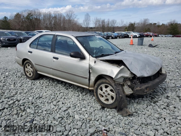 1999 Nissan Sentra XE with VIN 1N4AB41D6XC717640, listed as a Copart auction lot 47634695 with 286,038 mi miles and Salvage title. Bid and sale history available at DreamBid. Image 4.