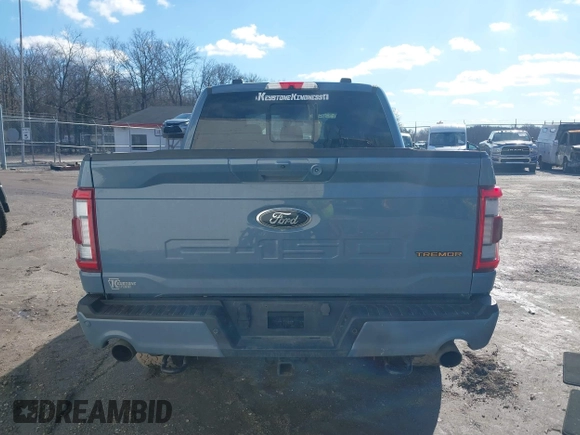 2023 Ford F-150 XL with VIN 1FTEW1E81PFA49918, listed as a IAAI auction lot 41560333 with 32,172 mi miles. Bid and sale history available at carsss.com. Image 16.