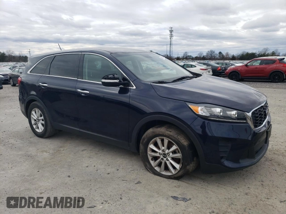 2020 Kia Sorento LX with VIN 5XYPG4A59LG628875, listed as a Copart auction lot 48165775 with 100,817 mi miles and Clean Title. Bid and sale history available at DreamBid. Image 4.