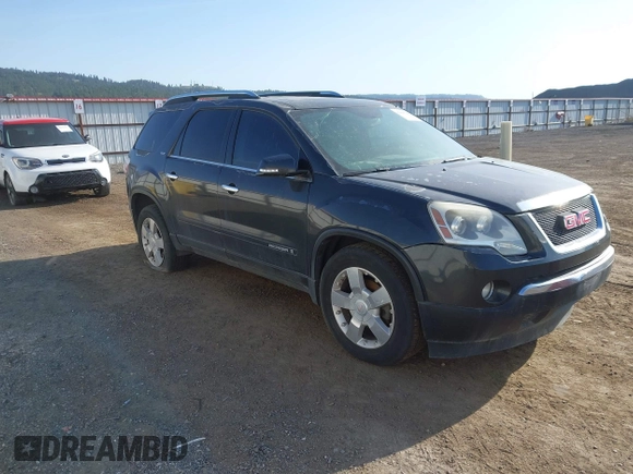 2007 GMC Acadia SLT with VIN 1GKEV23707J129974, listed as a IAAI auction lot 42090544 with 168,420 mi miles. Bid and sale history available at carsss.com. Image 1.