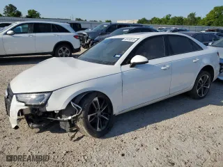 2019 Audi A4 Premium with VIN WAUGMAF41KA106468, listed as a Copart auction lot 52418515 with 59,610 mi miles and Salvage Title. Bid and sale history available at carsss.com. Image 1.
