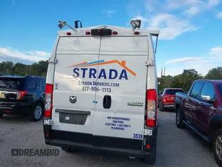 2024 Ram ProMaster Cargo Tradesman with VIN 3C6LRVDG6RE108030, listed as a IAAI auction lot 41319552 with 10,337 mi miles and . Bid and sale history available at DreamBid. Image 16.