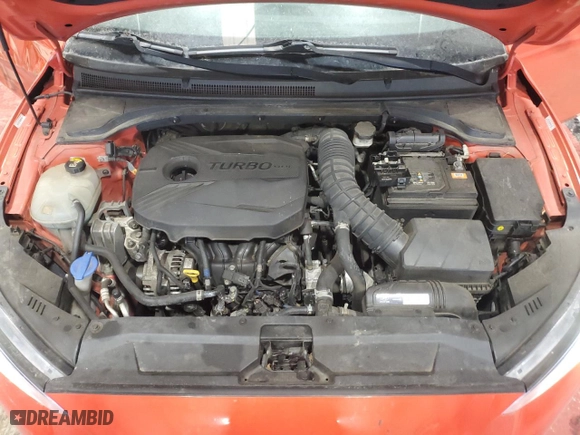 2019 Hyundai Veloster Turbo with VIN KMHTH6AB9KU015130, listed as a Copart auction lot 88855185 with 97,021 mi miles and Salvage Title. Bid and sale history available at carsss.com. Image 11.