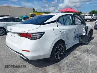 2024 Nissan Sentra SV with VIN 3N1AB8CV9RY273044, listed as a IAAI auction lot 42697869 with Not provided miles and . Bid and sale history available at DreamBid. Image 4.