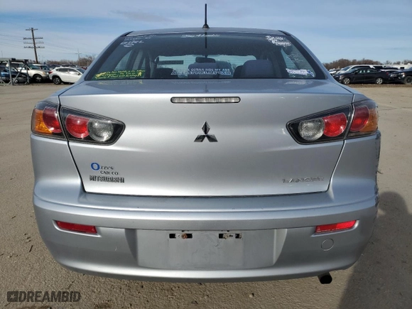 2014 Mitsubishi Lancer ES with VIN JA32U2FU1EU001773, listed as a Copart auction lot 88438185 with 206,544 mi miles and Salvage Title. Bid and sale history available at carsss.com. Image 6.
