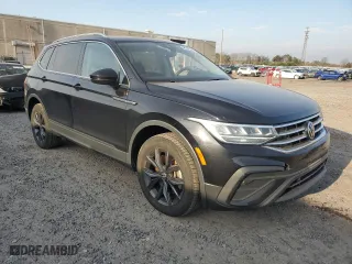 2022 Volkswagen Tiguan SE with VIN 3VV2B7AX9NM161654, listed as a Copart auction lot 48388295 with 51,585 mi miles and Salvage Title. Bid and sale history available at carsss.com. Image 4.
