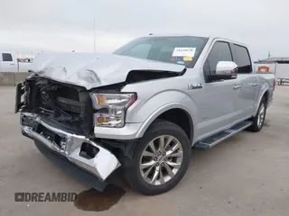 2017 Ford F-150 XL with VIN 1FTEW1CG2HKE13380, listed as a IAAI auction lot 41618638 with 41,225 mi miles. Bid and sale history available at carsss.com. Image 2.
