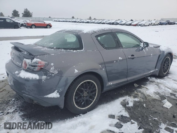 2007 Mazda RX-8 Sport with VIN JM1FE173270212331, listed as a Copart auction lot 41520435 with 0 mi miles and Salvage Title. Bid and sale history available at carsss.com. Image 3.