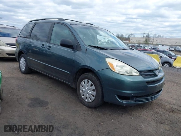 2005 Toyota Sienna CE with VIN 5TDZA23C55S280735, listed as a IAAI auction lot 42063994 with 201,883 mi miles. Bid and sale history available at carsss.com. Image 1.