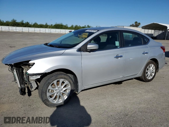 2017 Nissan Sentra SV z VIN 3N1AB7AP3HY395508, wystawiony jako Copart lot #49836395 z przebiegiem 69 827 mil mil oraz Szkoda całkowita • Salvage title. Historia ofert i sprzedaży dostępna na DreamBid. Obrazek 1.
