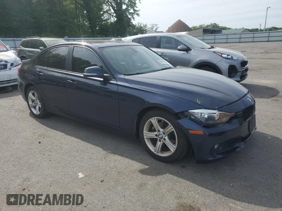 2013 BMW 3 Series 328i xDrive with VIN WBA3B5C52DJ599198, listed as a Copart auction lot 56463365 with 98,808 mi miles and Salvage title. Bid and sale history available at DreamBid. Image 4.