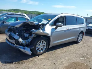 2021 Chrysler Voyager LXi z VIN 2C4RC1DG4MR568260, wystawiony jako IAAI lot #42187861 z przebiegiem Nie podano mil oraz . Historia ofert i sprzedaży dostępna na DreamBid. Obrazek 2.