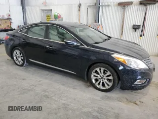 2013 Hyundai Azera z VIN KMHFG4JG1DA217528, wystawiony jako Copart lot #56123655 z przebiegiem 148 606 mil mil oraz Szkoda całkowita • Salvage title. Historia ofert i sprzedaży dostępna na DreamBid. Obrazek 4.