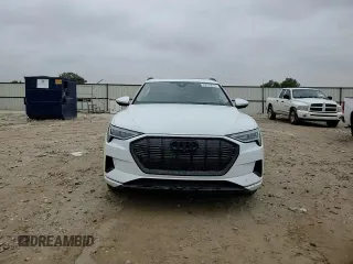 2022 Audi e-tron Premium with VIN WA1AAAGE4NB042461, listed as a Copart auction lot 83235624 with 10,991 mi miles and Salvage title. Bid and sale history available at DreamBid. Image 12.
