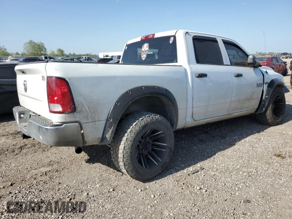 2015 Ram 1500 Express with VIN 3C6RR6KT1FG632900, listed as a Copart auction lot 49971475 with 153,949 mi miles and Salvage title. Bid and sale history available at DreamBid. Image 3.