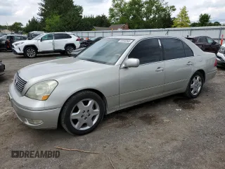 2003 Lexus LS 430 z VIN JTHBN30FX30102599, wystawiony jako Copart lot #58850365 z przebiegiem 245 545 mil mil oraz Czysty tytuł • Clean title. Historia ofert i sprzedaży dostępna na DreamBid. Obrazek 1.