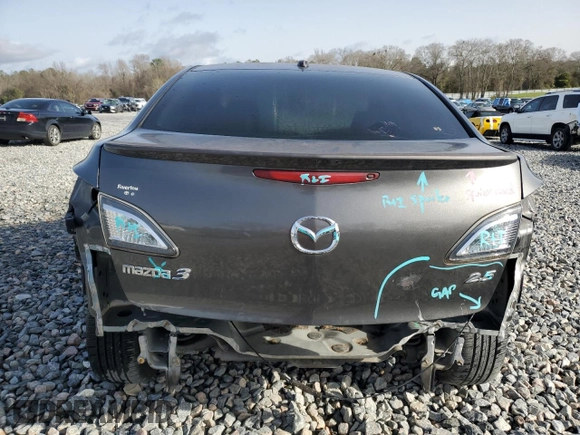 2011 Mazda 3 S Grand Touring with VIN JM1BL1W54B1422830, listed as a Copart auction lot 46883835 with 85,249 mi miles and Salvage Title. Bid and sale history available at DreamBid. Image 6.