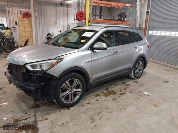 2013 Hyundai Santa Fe Limited with VIN KM8SR4HF7DU003633, listed as a IAAI auction lot 41590931 with 159,210 mi miles. Bid and sale history available at carsss.com. Image 2.