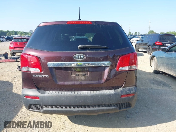 2013 Kia Sorento LX with VIN 5XYKT3A14DG394689, listed as a IAAI auction lot 42646381 with 76,523 mi miles and . Bid and sale history available at DreamBid. Image 16.