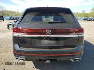 2024 Volkswagen Atlas SEL Premium R-Line with VIN 1V2FR2CA5RC600331, listed as a Copart auction lot 55237615 with 13,796 mi miles and Salvage title. Bid and sale history available at DreamBid. Image 6.