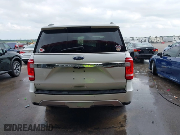 2018 Ford Expedition Max XLT with VIN 1FMJK1JT6JEA43691, listed as a IAAI auction lot 42458791 with 123,763 mi miles and . Bid and sale history available at DreamBid. Image 17.