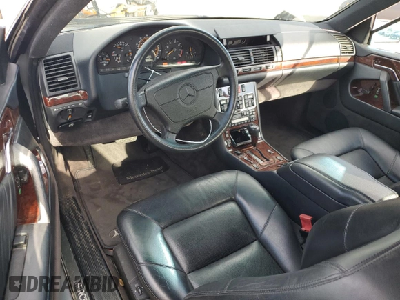 1995 Mercedes-Benz S with VIN WDBGA70E3SA272277, listed as a Copart auction lot 48239695 with 49,052 mi miles and Non Repairable. Bid and sale history available at DreamBid. Image 8.