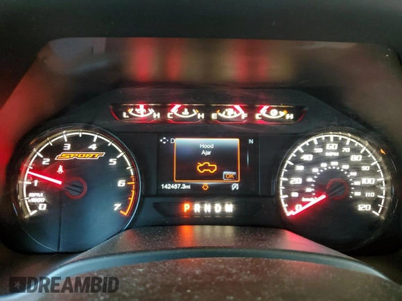 2018 Ford F-150 XL с VIN 1FTEW1CGXJFC10932, выставлен на аукционе Copart как лот 55206675 с пробегом 142 457 миль миль и Списание • Salvage title. История ставок и продаж доступна на DreamBid. Изображение 9.