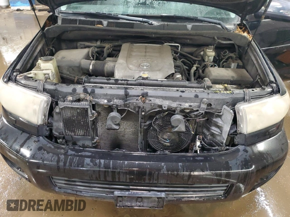 2008 Toyota Sequoia Limited with VIN 5TDBY68A48S015739, listed as a Copart auction lot 50058025 with 220,942 mi miles and Salvage Title. Bid and sale history available at DreamBid. Image 12.