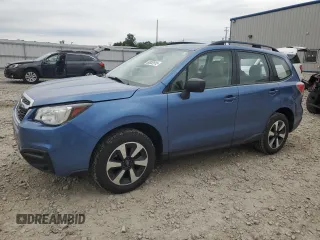 2018 Subaru Forester with VIN JF2SJABC0JH443692, listed as a Copart auction lot 60852915 with 37,803 mi miles and Salvage title. Bid and sale history available at DreamBid. Image 1.