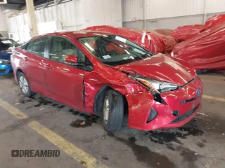 2018 Toyota Prius Two with VIN JTDKBRFU4J3064852, listed as a IAAI auction lot 40777019 with 94,495 mi miles. Bid and sale history available at carsss.com. Image 1.
