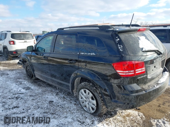 2020 Dodge Journey SE Value with VIN 3C4PDCAB8LT262201, listed as a IAAI auction lot 41423484 with 45,488 mi miles and . Bid and sale history available at DreamBid. Image 3.