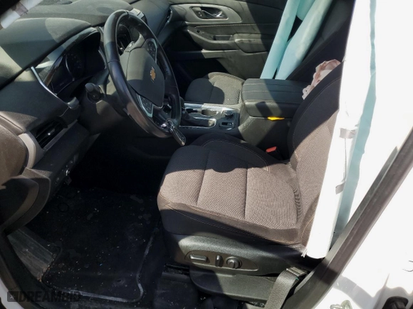 2021 Chevrolet Traverse LT Cloth with VIN 1GNEVGKW0MJ258396, listed as a Copart auction lot 49297835 with 47,917 mi miles and Non Repairable. Bid and sale history available at carsss.com. Image 7.