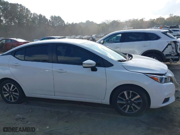2021 Nissan Versa SV with VIN 3N1CN8EV7ML859633, listed as a IAAI auction lot 40791347 with NaN miles. Bid and sale history available at carsss.com. Image 12.