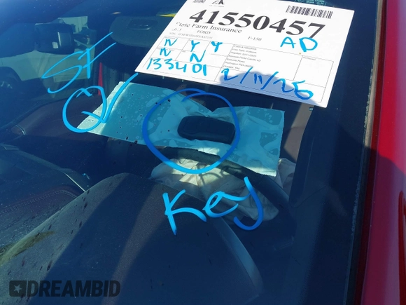 2015 Ford F-150 XLT with VIN 1FTEW1EG5FFA67151, listed as a IAAI auction lot 41550457 with 133,401 mi miles and . Bid and sale history available at DreamBid. Image 13.