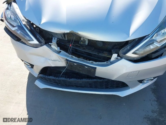 2017 Nissan Sentra SV with VIN 3N1AB7AP8HL640977, listed as a IAAI auction lot 42019961 with 105,861 mi miles. Bid and sale history available at carsss.com. Image 6.