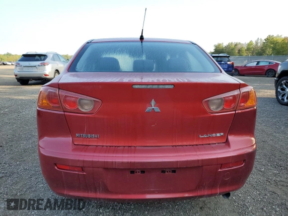 2009 Mitsubishi Lancer DE with VIN JA3AU16U29U609409, listed as a Copart auction lot 65557764 with 267,817 mi miles and Salvage Title. Bid and sale history available at carsss.com. Image 6.
