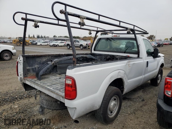 2013 Ford F-250 XL with VIN 1FTBF2A63DEA26381, listed as a Copart auction lot 73170264 with 166,475 mi miles and Salvage Title. Bid and sale history available at DreamBid. Image 3.