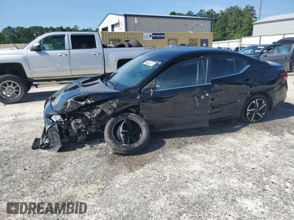 2024 Nissan Sentra SV with VIN 3N1AB8CV7RY379427, listed as a Copart auction lot 61109185 with 23,779 mi miles and Salvage title. Bid and sale history available at DreamBid. Image 1.