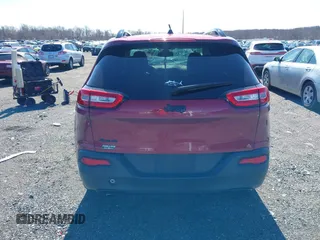 2017 Jeep Cherokee Sport with VIN 1C4PJMAB8HW648052, listed as a IAAI auction lot 41748439 with 177,435 mi miles. Bid and sale history available at carsss.com. Image 16.