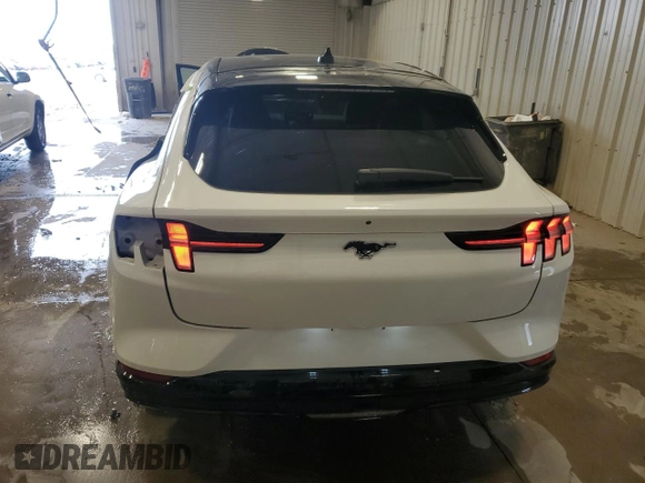 2023 Ford Mustang Mach-E Premium with VIN 3FMTK3SU7PMB04044, listed as a Copart auction lot 57593025 with 7,192 mi miles and Salvage title. Bid and sale history available at DreamBid. Image 6.