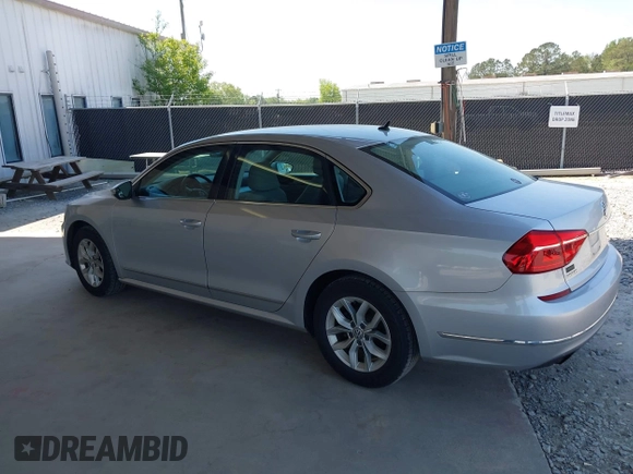 2016 Volkswagen Passat S with VIN 1VWAS7A38GC031521, listed as a IAAI auction lot 42069429 with 94,938 mi miles and . Bid and sale history available at DreamBid. Image 3.
