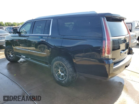 2015 Cadillac Escalade ESV Premium z VIN 1GYS4TKJ3FR542504, wystawiony jako Copart lot #59088764 z przebiegiem 203 186 mil mil oraz Czysty tytuł • Clean title. Historia ofert i sprzedaży dostępna na DreamBid. Obrazek 2.