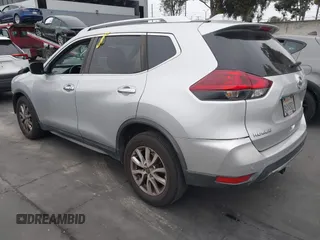 2019 Nissan Rogue SV with VIN KNMAT2MT3KP531635, listed as a IAAI auction lot 42043818 with 147,068 mi miles and . Bid and sale history available at DreamBid. Image 3.