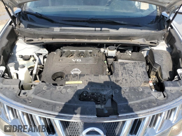 2010 Nissan Murano S z VIN JN8AZ1MU4AW016279, wystawiony jako Copart lot #56192665 z przebiegiem 85 092 mil mil oraz Czysty tytuł • Clean title. Historia ofert i sprzedaży dostępna na DreamBid. Obrazek 12.