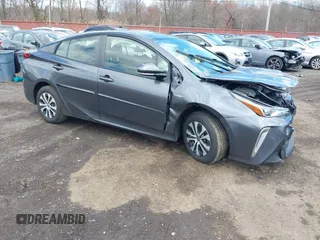 2019 Toyota Prius LE with VIN JTDL9RFU2K3000147, listed as a IAAI auction lot 41982869 with 39,129 mi miles and . Bid and sale history available at DreamBid. Image 1.
