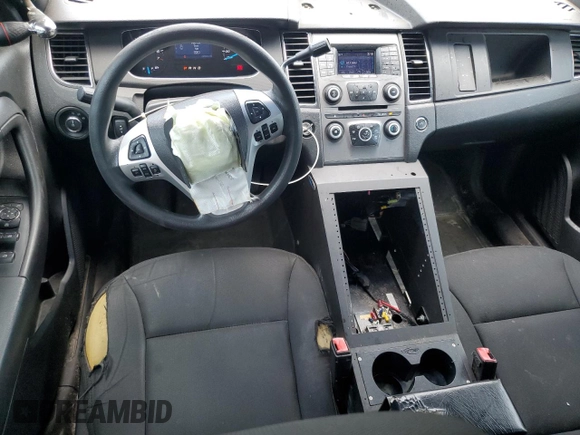 2015 Ford Police Interceptor with VIN 1FAHP2MK5FG149113, listed as a Copart auction lot 57653295 with 208,344 mi miles and Salvage title. Bid and sale history available at DreamBid. Image 8.