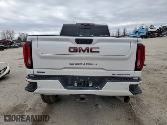 2021 GMC Sierra 3500HD Denali z VIN 1GT49WEY2MF223992, wystawiony jako Copart lot #44362795 z przebiegiem 105 489 mil mil oraz Szkoda całkowita • Salvage title. Historia ofert i sprzedaży dostępna na DreamBid. Obrazek 6.