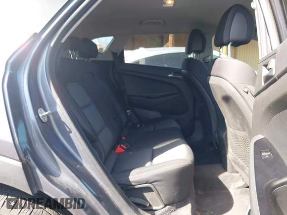 2017 Hyundai Tucson SE with VIN KM8J23A41HU535520, listed as a IAAI auction lot 41858164 with 85,200 mi miles and . Bid and sale history available at DreamBid. Image 8.