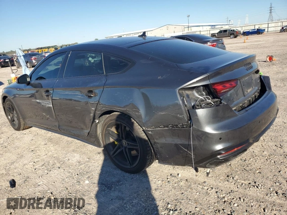 2022 Audi A5 Sportback S line Premium with VIN WAUDACF50NA031721, listed as a Copart auction lot 82432583 with 20,921 mi miles. Bid and sale history available at carsss.com. Image 2.