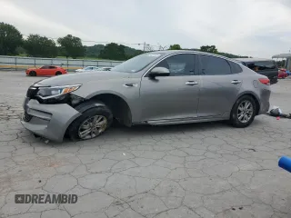 2018 Kia Optima S with VIN 5XXGT4L31JG183167, listed as a Copart auction lot 57238755 with 78,663 mi miles and Salvage title. Bid and sale history available at DreamBid. Image 1.